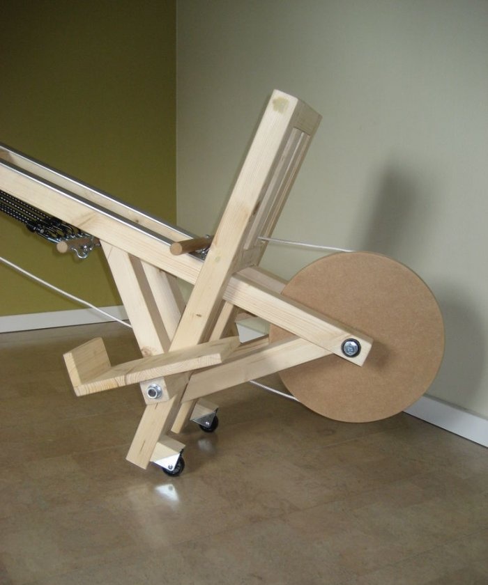 DIY rowing machine