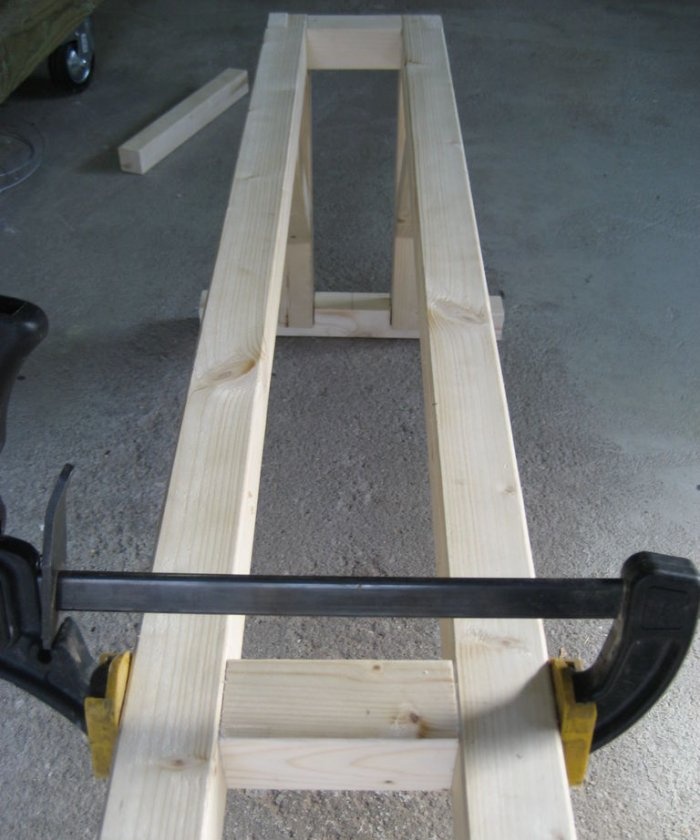 DIY rowing machine