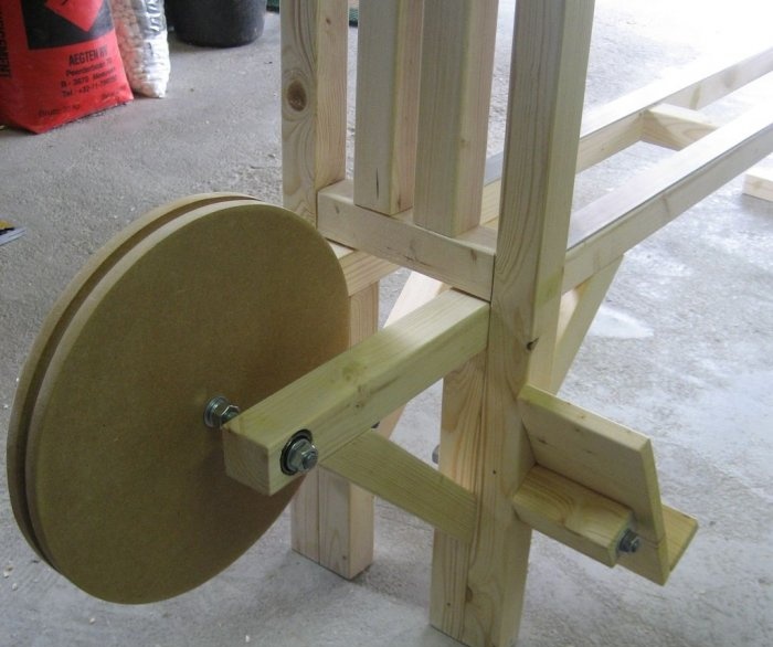 DIY rowing machine