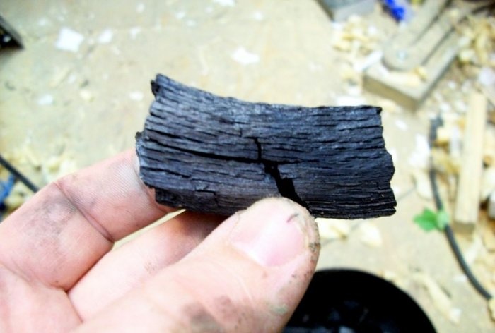 DIY charcoal