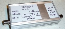 Simple antenna amplifier