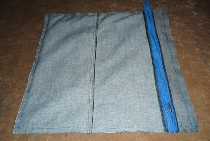 Pillowcases made from old jeans