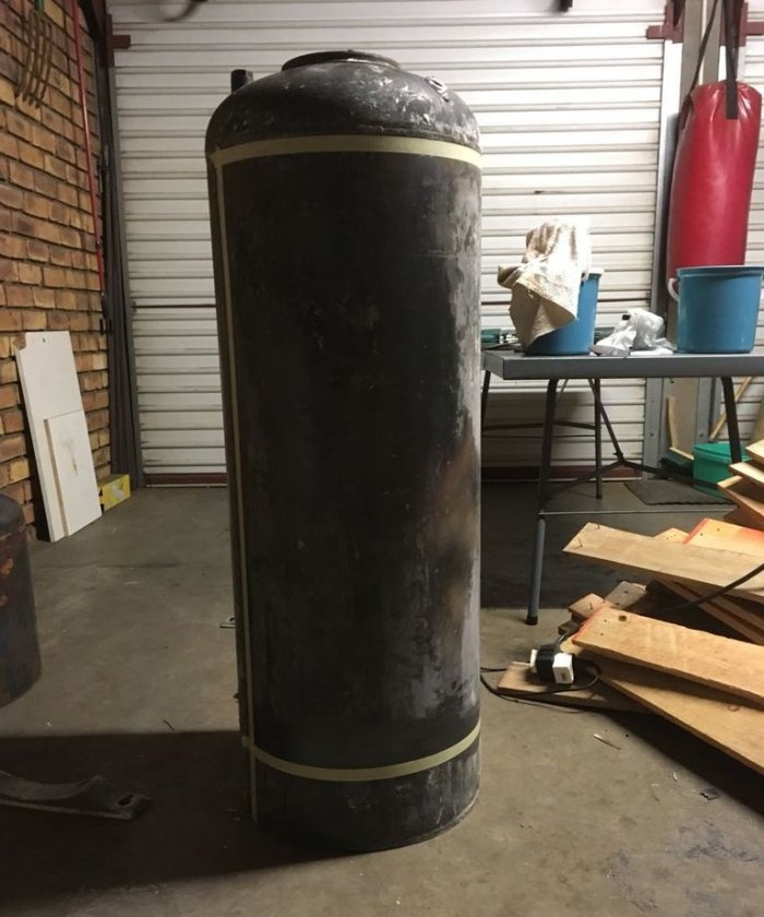 Smokehouse from a cylinder