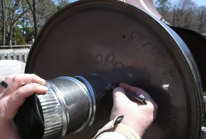 How to make a smokehouse from barrels