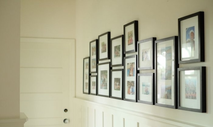 How to make a gallery wall