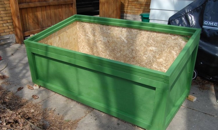 Greenhouse made from old windows