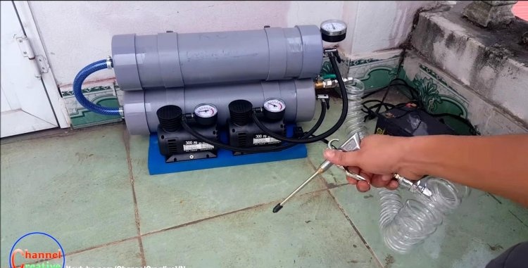 PVC pipe compressor