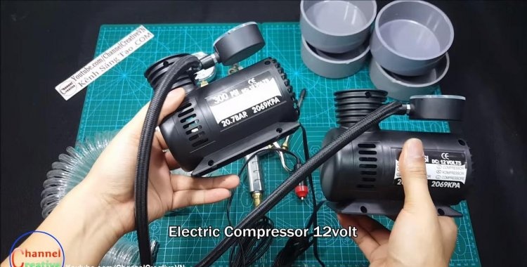 PVC pipe compressor