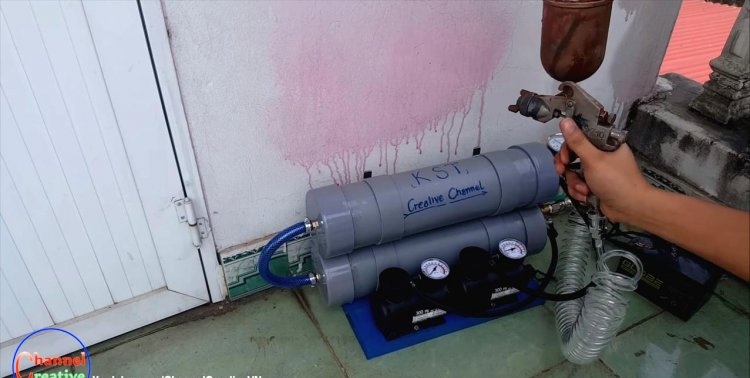 PVC pipe compressor