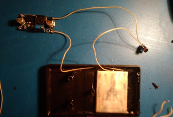 Converting a multimeter to li-ion with charging