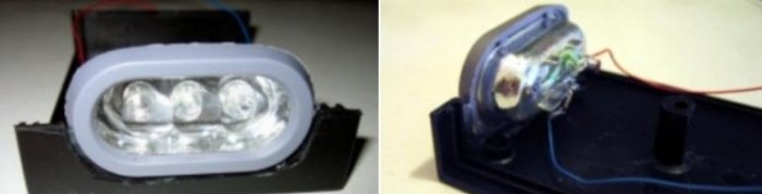 Dynamo flashlight from stepper motor