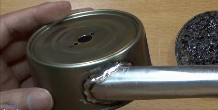 Tin can blower