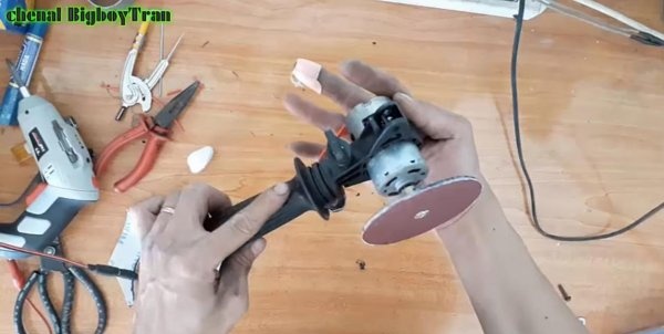 12V преносим дисков шлайф