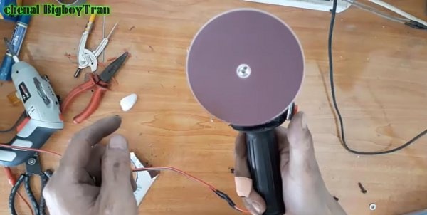 12V преносим дисков шлайф