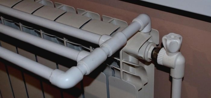 Battery dryer made of plastic pipes