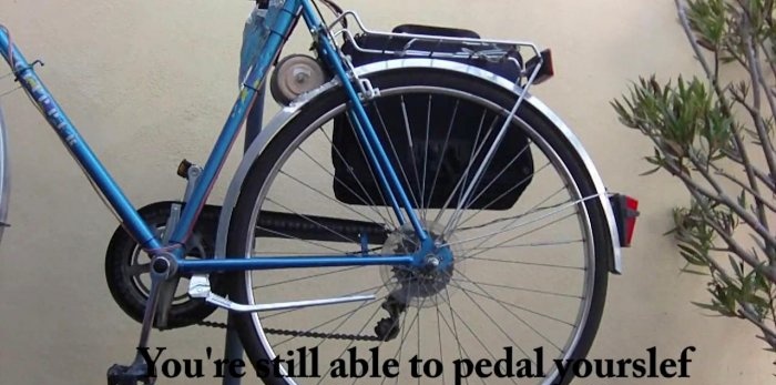 The simplest DIY electric bike