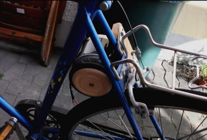 The simplest DIY electric bike