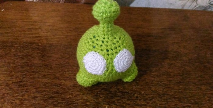 Little sweet tooth Om Nom crochet