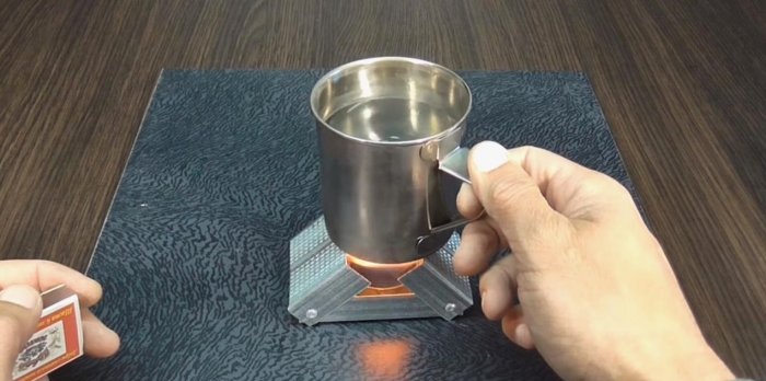 Pocket stove