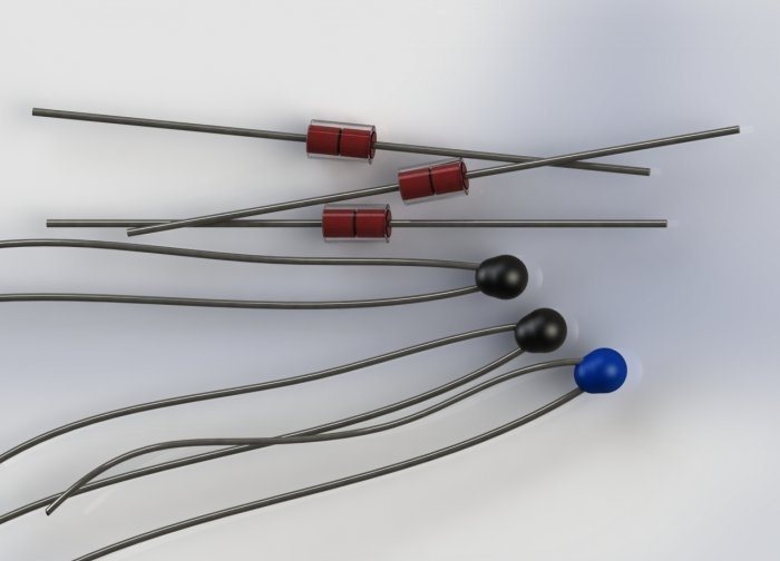 What is the difference between a posistor and a thermistor?