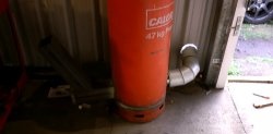 Jet stove from a gas cylinder