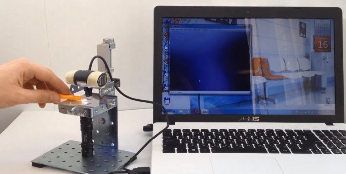 How to make a digital microscope