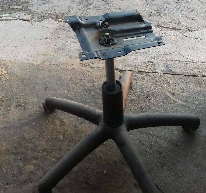 Computer chair shock absorber repair