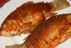 Recipe for crucian carp