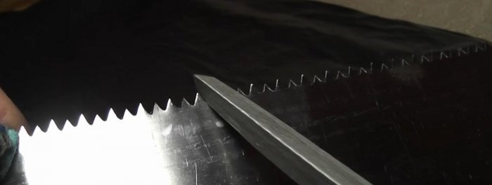 How to easily sharpen a saw