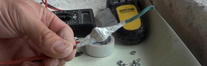 How to connect aluminum and copper wire