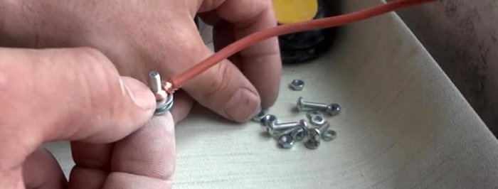 How to connect aluminum and copper wire