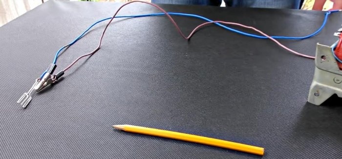 Welding from a pencil