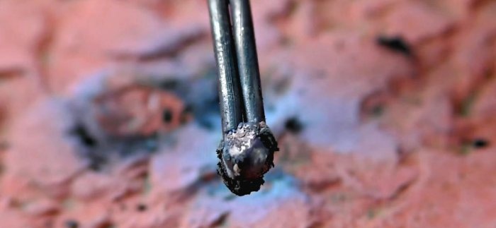 Welding from a pencil