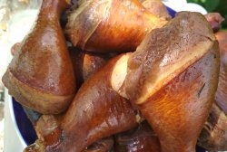 Smoked chicken drumstick: recipe with photo