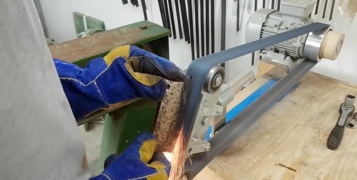 Restoring a completely rusty kitchen cleaver