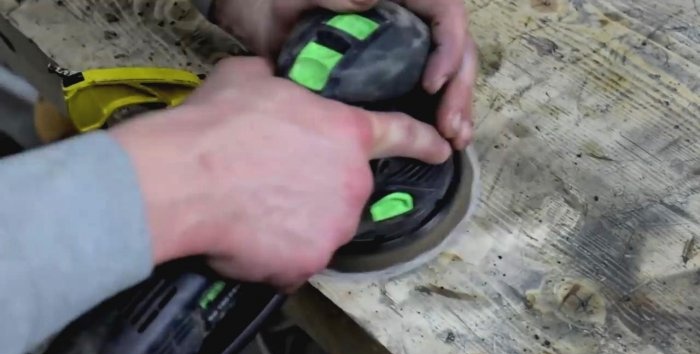 Restoring a completely rusty kitchen cleaver