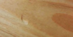 How to remove dents on wood