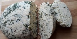 Homemade soft cheese