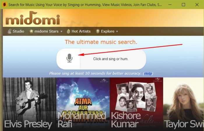 How to find your favorite song on the Internet