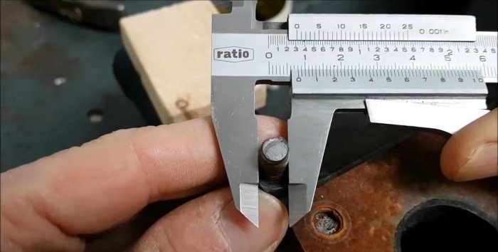 The most effective way to remove a broken stud