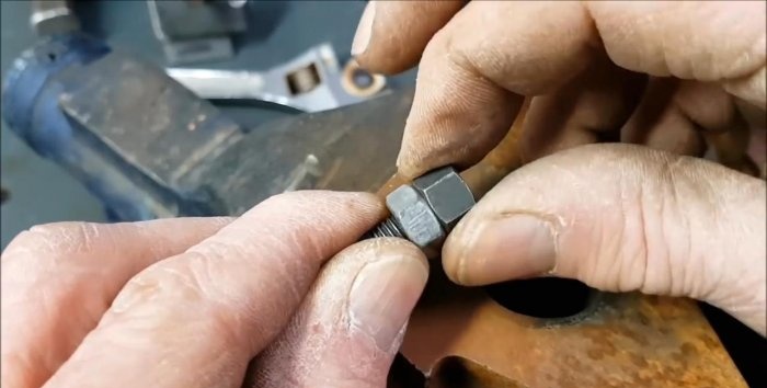 The most effective way to remove a broken stud