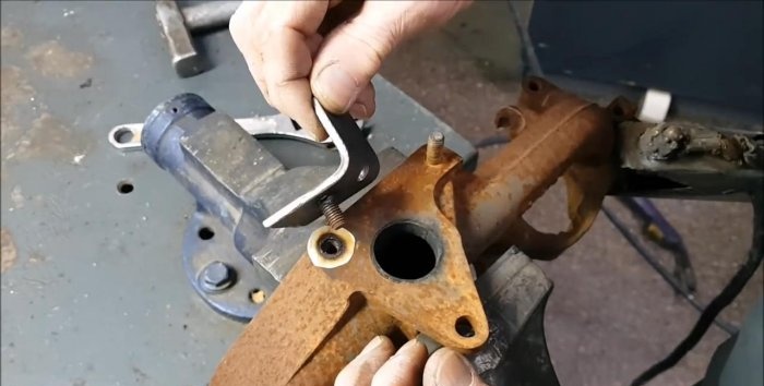 The most effective way to remove a broken stud