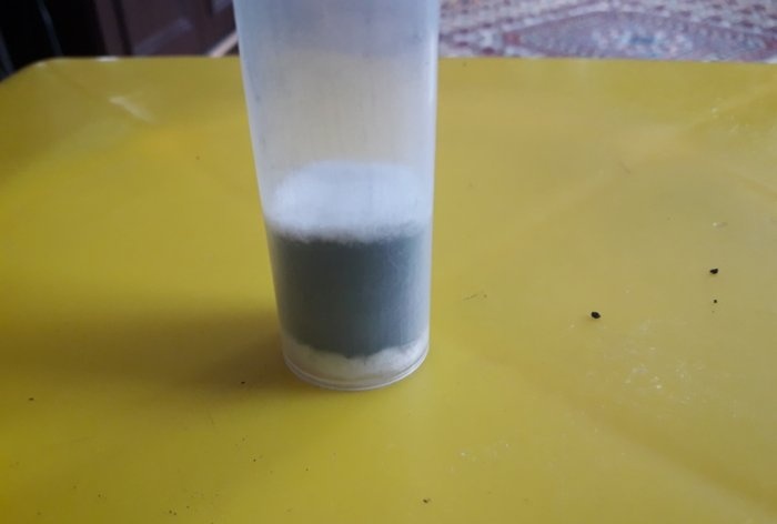 Carbon filter for plastic bottle