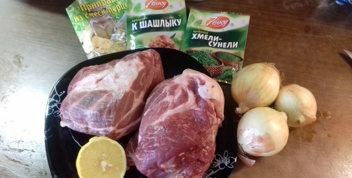 How to deliciously marinate meat for barbecue in 10 minutes