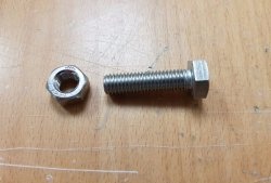 How to quickly make a self-locking nut