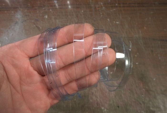 Heat shrink bundles from plastic bottles