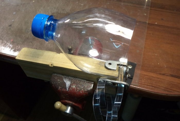 Heat shrink bundles from plastic bottles