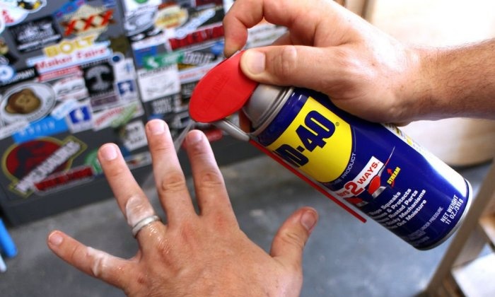 Unusual uses of WD40