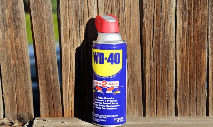 Unusual uses of WD40