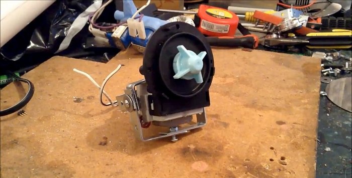 Wind generator from HDD and washing machine pumps